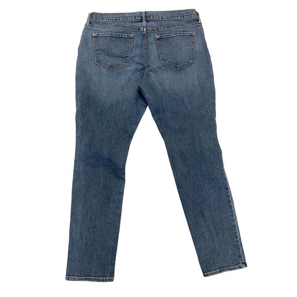 Old Navy Original Mid rise medium wash sz 14 5 pocket stretch jeans - Picture 4 of 8